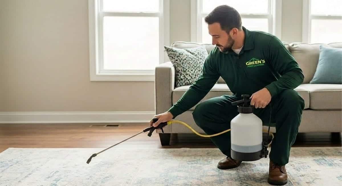 Indoor flea treatment